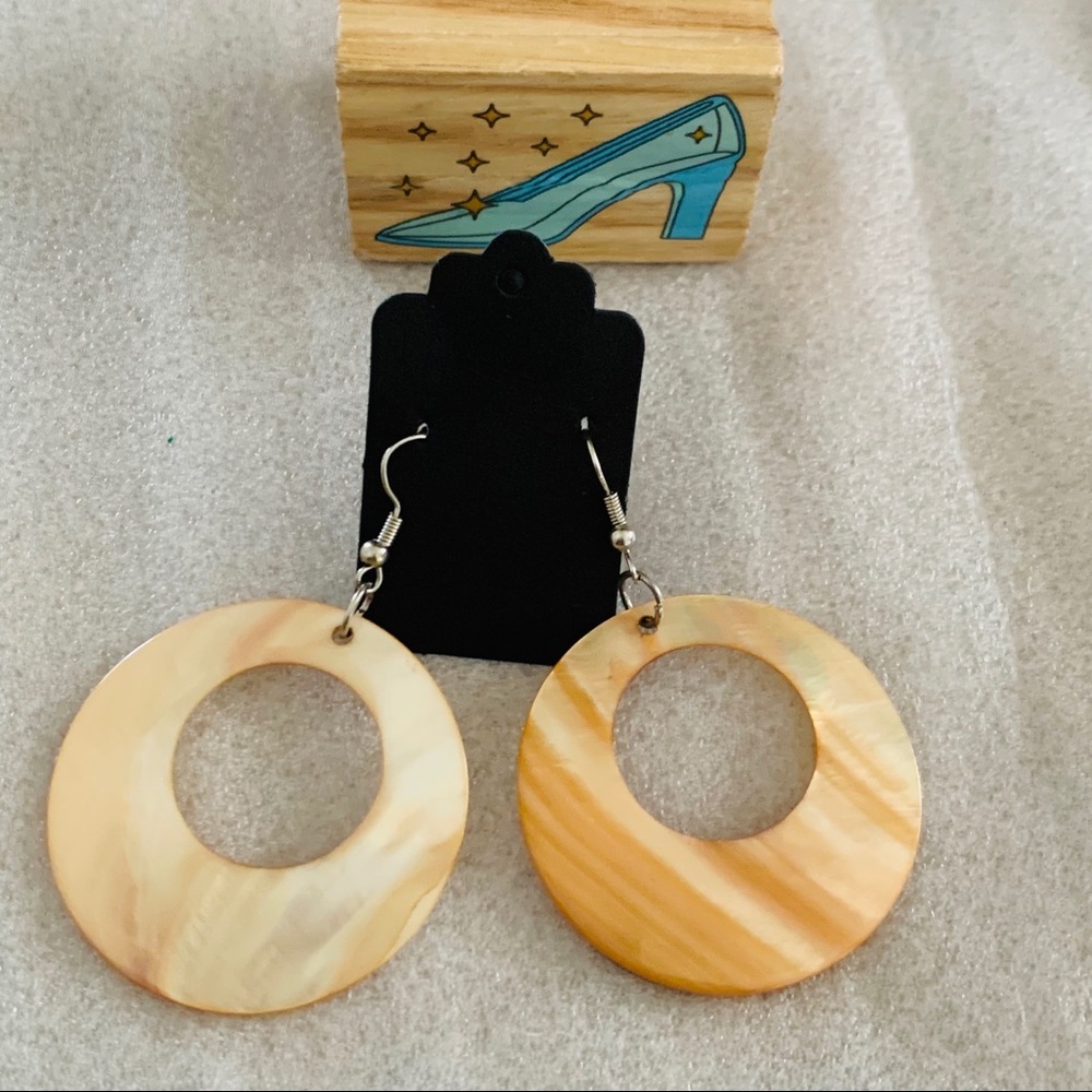 Vintage Dazzlers Drop Pave Hoops Earrings